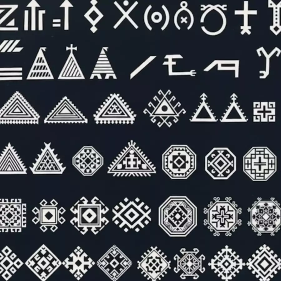 Different kinds of Persian rug motifs