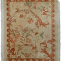 “Fine Persian Tabriz rug with earthy floral design” “Unsymmetrical floral motif rug made with handspun wool” “Handwoven Tabriz rug in natural dyes and muted tones” “Contemporary style Persian Tabriz rug with traditional weaving”