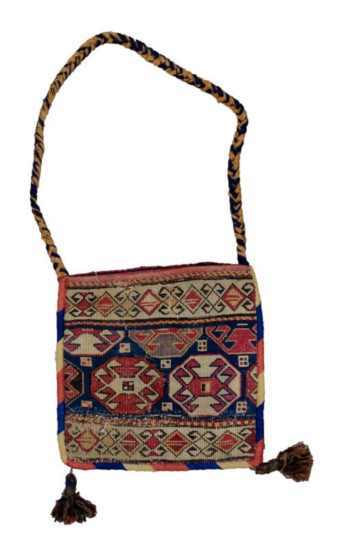 Antique Shahsavan Khorjin Bag 28x28cm
