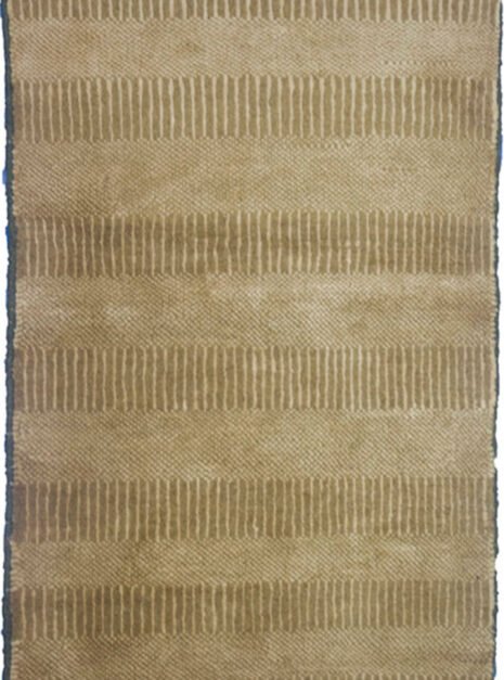 13084-Gabbeh-120x83cm.jpg “Modern Persian Gabbeh rug in Baran rain design with cream hemp accents” “Eco-friendly handwoven Gabbeh carpet made from wool and hemp” “Contemporary Persian rug with symbolic rain motif and natural dyes” “Baran design Gabbeh rug with silky hemp highlights and earthy tones”