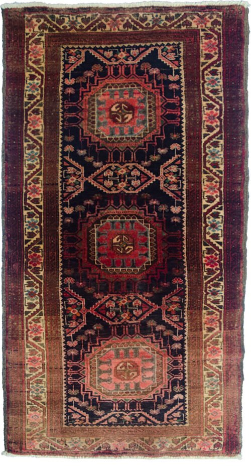 Vintage Baluch Rug 133x69cm