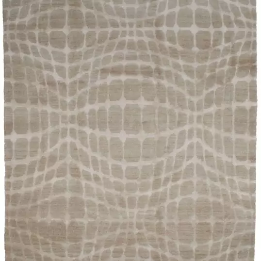 alt="Assioma rug from Geometria Part Silk collection with algebraic design" alt="Contemporary Persian rug made of handspun wool and silk" alt="Luxury fine-weave rug with natural dyes and modern geometric pattern" alt="Silk-blend Persian rug with bold algebraic design from Geometria collection"