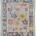 ushak-rug-harchang-design-blue.jpg handwoven-ushak-carpet-natural-dyes.jpg vintage-look-ushak-light-blue-petrol.jpg new-ushak-rug-traditional-geometric-pattern.jpg modern-dining-room-blue-ushak-rug.jpg