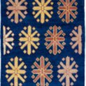 alt="Customisable modern-style Ushak mat with antique finish" alt="Indigo Ushak mat made with handspun wool and natural dyes" alt="Small antique-look rug in modern design, available to order" alt="Handmade Ushak accent mat with soft aged finish"