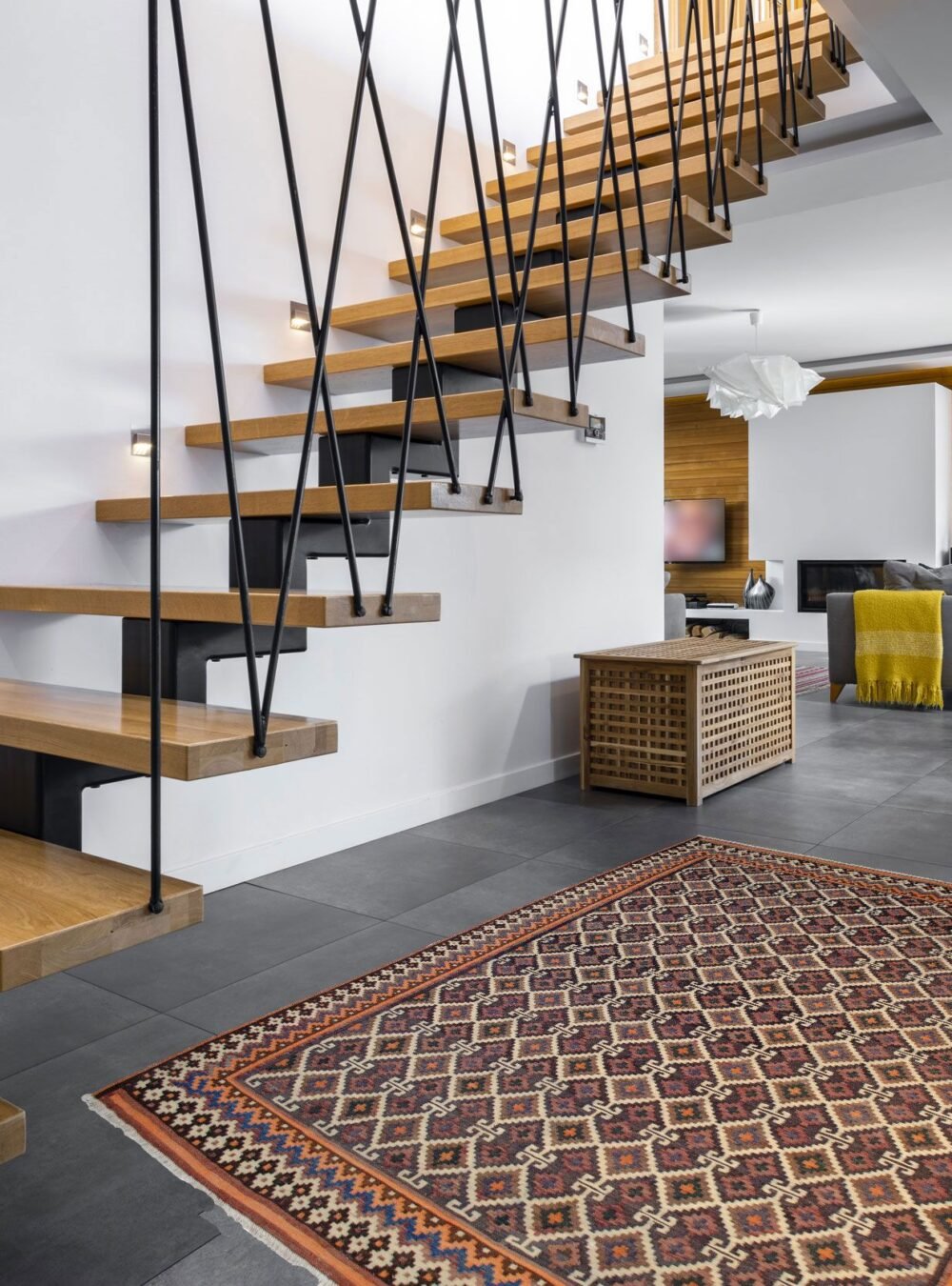 Modern interior design - stairs Modern interior design - stairs