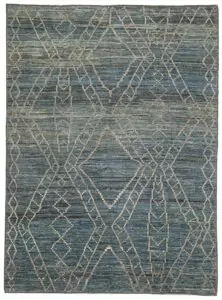 alt="Modern Ushak-style rug with handspun wool and tonal shading" alt="Contemporary design carpet with 3D effect and natural dyes" alt="New production Ushak rug with subtle colour variations" alt="Modern Persian carpet with high-quality wool and elegant pattern"