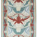 alt="Voysey Arts & Crafts rug reproduction with natural dyes" alt="Hand-knotted rug with Charles Voysey design and bold nature motifs" alt="Arts & Crafts rug inspired by early 20th-century textile designer" alt="High-quality wool Voysey rug with antique finish"