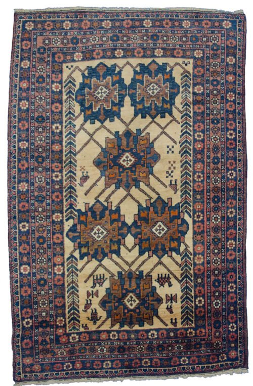 Vintage Afshar Rug 158x99cm