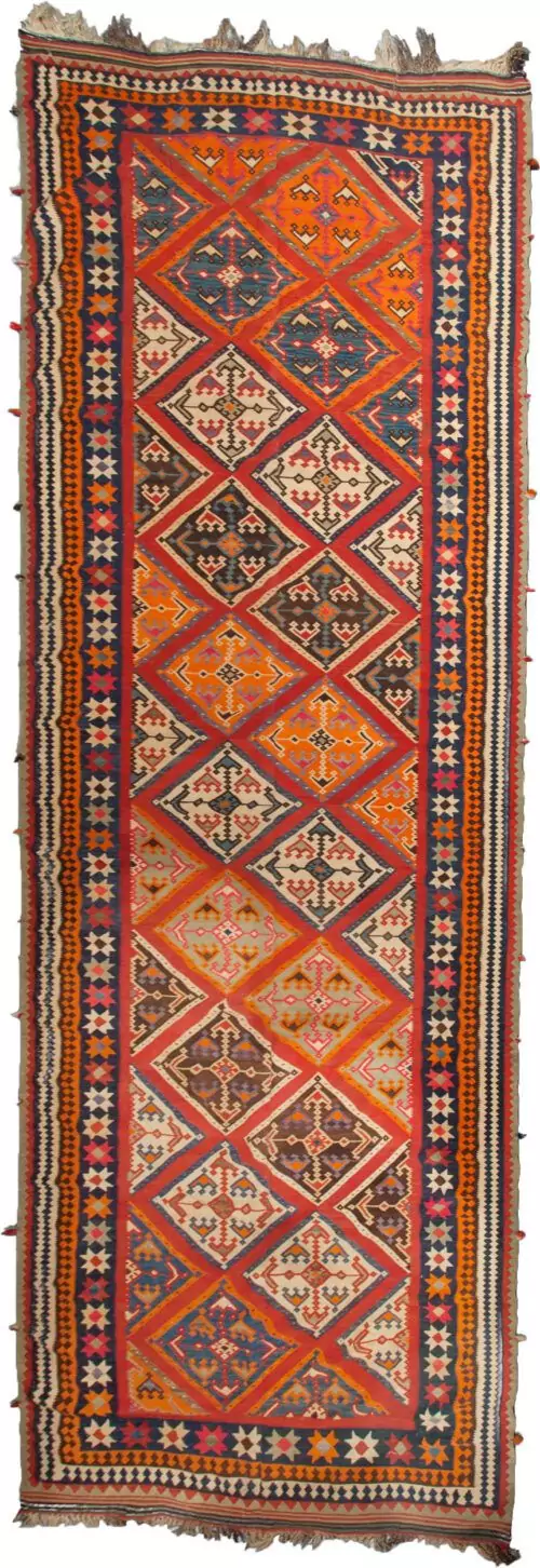 antique-qashqai-kilim-runner.jpg large-tribal-kilim-persian-runner.jpg handwoven-qashqai-runner-natural-dyes.jpg rare-vintage-qashqai-kilim.jpg decorative-persian-kilim-runner.jpg