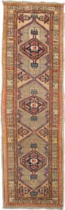 vintage-sarab-runner-neutral.jpg decorative-persian-runner-sarab.jpg handwoven-sarab-rug-northwest-iran.jpg tribal-vintage-sarab-runner.jpg neutral-palette-persian-runner.jpg
