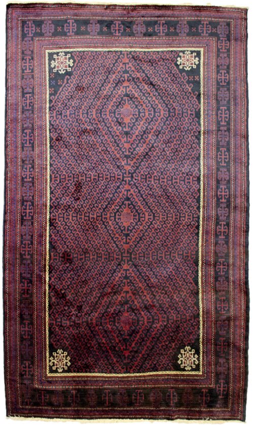 Vintage Baluch Carpet 297x176cm