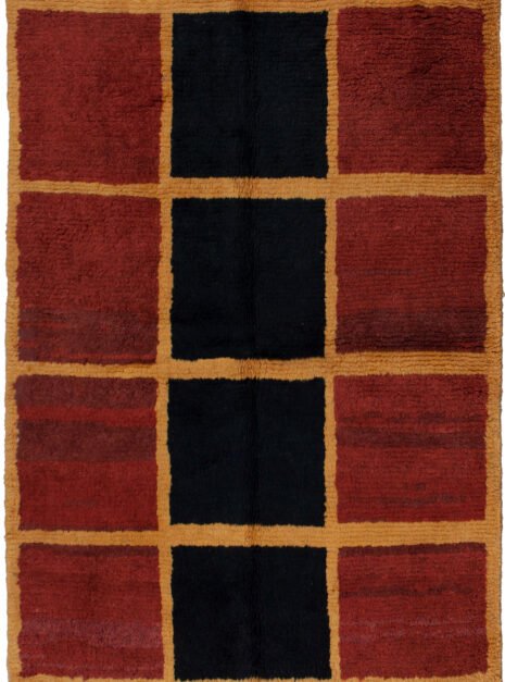 bakhtiari-gabbeh-rug-natural-dyes.jpg handwoven-persian-gabbeh-carpet.jpg gabbeh-rug-with-kilim-ends.jpg tribal-bakhtiari-gabbeh-closeup.jpg colorful-gabbeh-rug-handspun-wool.jpg