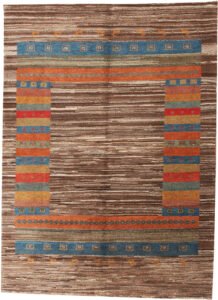 persian-gabbeh-rug-grey-brown-goats.jpg handwoven-gabbeh-rug-natural-wool.jpg tribal-gabbeh-goat-design-rug.jpg eco-friendly-persian-gabbeh-carpet.jpg