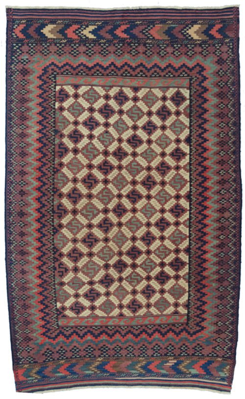 Antique Afshar Kilim Rug 234x147cm