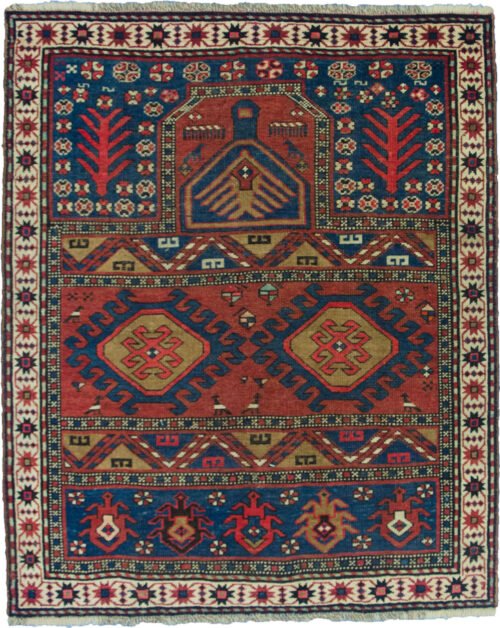 Antique Karabagh Rug 127x105cm