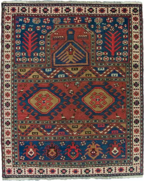 Antique Karabagh Rug 127x105cm
