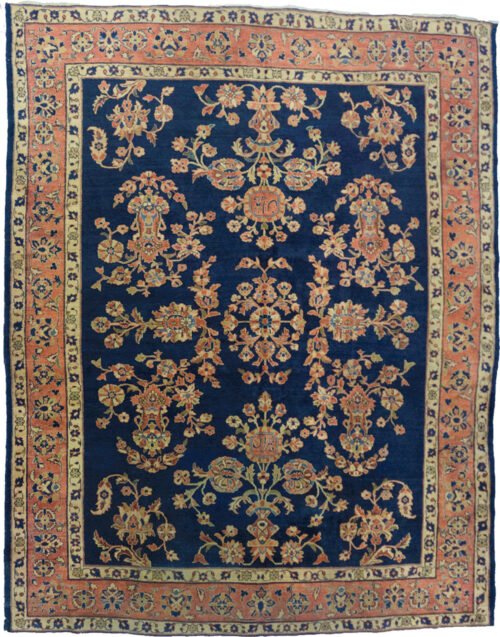 Antique Saruk Carpet 297x250cm