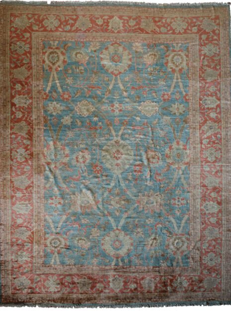 Dropbox_Mehdi-HD1-Sultanabad-500x400cm.jpg alt="Sultanabad carpet with light blue ground and large floral design" alt="Handmade Persian-style rug with natural dyes and soft red border" alt="Sultanabad rug in handspun wool with botanical motifs" alt="Decorative blue and red Persian carpet with vines and flowers"