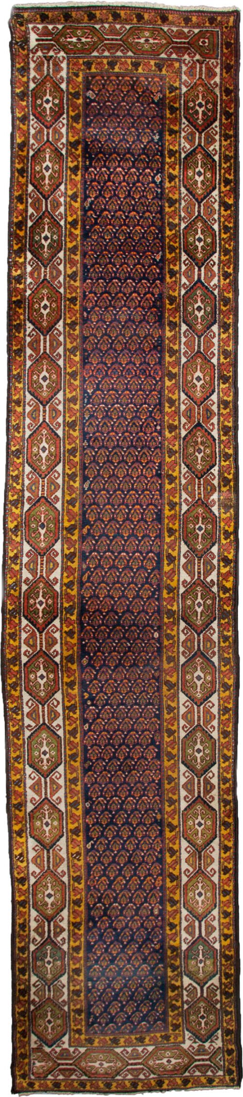 antique-bakhtiari-runner-indigo.jpg decorative-persian-runner-bakhtiari.jpg vintage-iranian-runner-cream-border.jpg indigo-field-bakhtiari-rug.jpg rare-antique-persian-runner.jpg