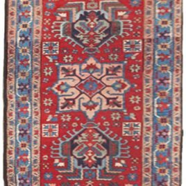 antique-heriz-runner-narrow-red-blue.jpg heriz-runner-medallion-design-light-blue-border.jpg vintage-persian-runner-red-floral-pattern.jpg handwoven-antique-heriz-runner-closeup.jpg