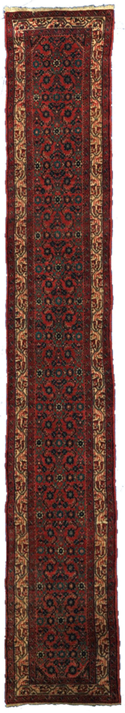 Vintage Hosseinabad Runner 488x78cm