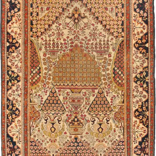 antique-kashan-haj-khanoumi-rug.jpg rare-kashan-rug-earthy-tones.jpg persian-haj-khanoumi-carpet.jpg kashan-rug-brown-green-gold.jpg collector-persian-kashan-rug.jpg