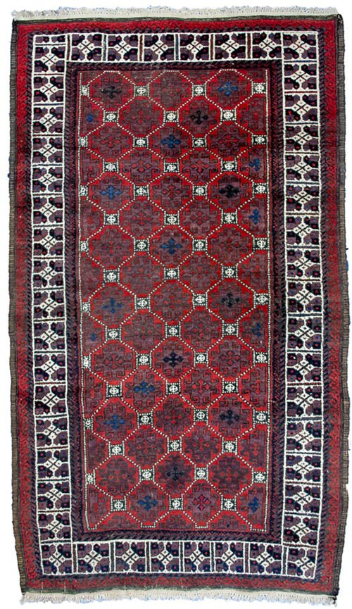 Antique Baluch Rug 182x108cm