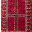 alt="Turkmen Pardeh rug with niche design and red field" alt="Silky wool prayer rug from Turkmenistan with tribal motifs" alt="Low pile Turkmen rug with curtain and spiritual design" alt="Antique Pardeh rug with rich red tone and symbolic niche"