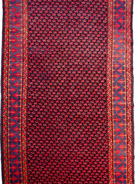 M114-Karabagh-249x148cmr.jpg alt="Vintage Karabagh rug with dark blue field and small floral motifs" alt="Caucasian rug with light blue leaf border and colour variation" alt="Handwoven Karabagh rug with flower guard border" alt="Elegant blue Karabagh carpet with traditional floral design"