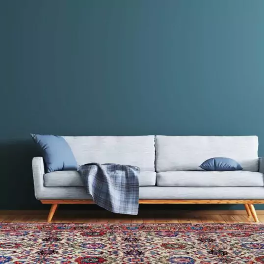 Interior of modern living room 3d rendering