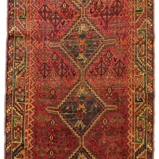 vintage-shiraz-runner-red-field.jpg handwoven-shiraz-runner-iran.jpg saffron-border-vintage-runner.jpg persian-shiraz-medallion-runner.jpg southern-iran-rug-traditional.jpg