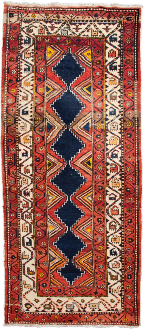 Vintage Hamedan Runner 280x122cm