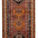 alt="Hand-knotted Qashqai rug with rich red background and four medallions" alt="Tribal Qashqai rug with intricate cream and orange borders" alt="Qashqai rug with blue-grey spandrels and stunning red hue" alt="Pre-owned Qashqai tribal rug featuring bold geometric designs and vibrant colors"