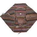 alt="Antique Qashqai Mafrash with colourful kilim panels and original leather straps" alt="Vintage Persian tribal bedding box with handwoven geometric motifs" alt="Decorative Qashqai Mafrash with intact handles and tribal kilim designs" alt="Nomadic Persian Mafrash storage chest with woven kilim sides and leather handles"