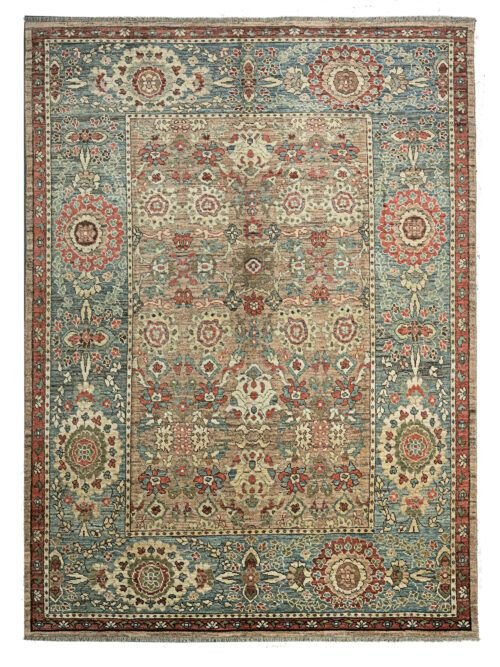 Antique Finished Ushak Carpet 415x304cm