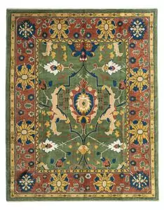 donegal-inspired-ushak-carpet-green.jpg green-ushak-carpet-with-red-border.jpg ushak-carpet-stylised-flower-motifs.jpg handmade-ushak-rug-donegal-style.jpg natural-dyed-ushak-rug-floral.jpg