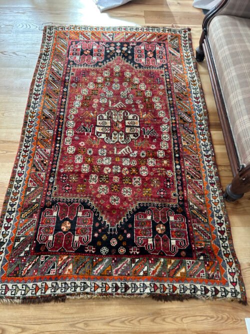 Vintage Qashqai Rug 228x135cm