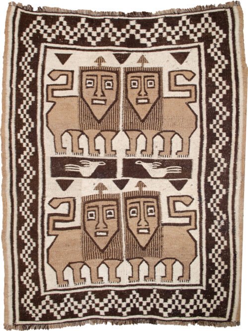 Antique Bakhtiari Gabbeh 177x145cm