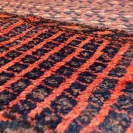 Colorful patterned textile with texture