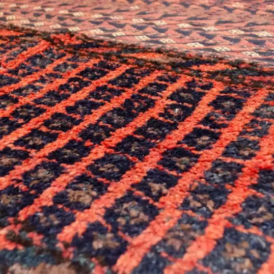 Colorful patterned textile with texture