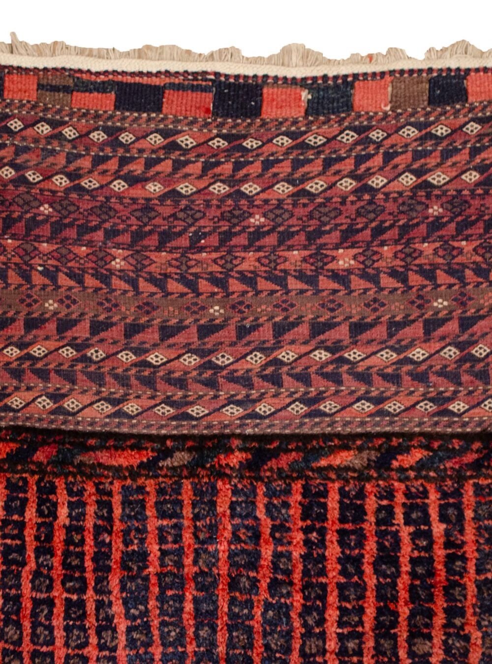 M310-Close-up Colorful patterned textile with intricate designs