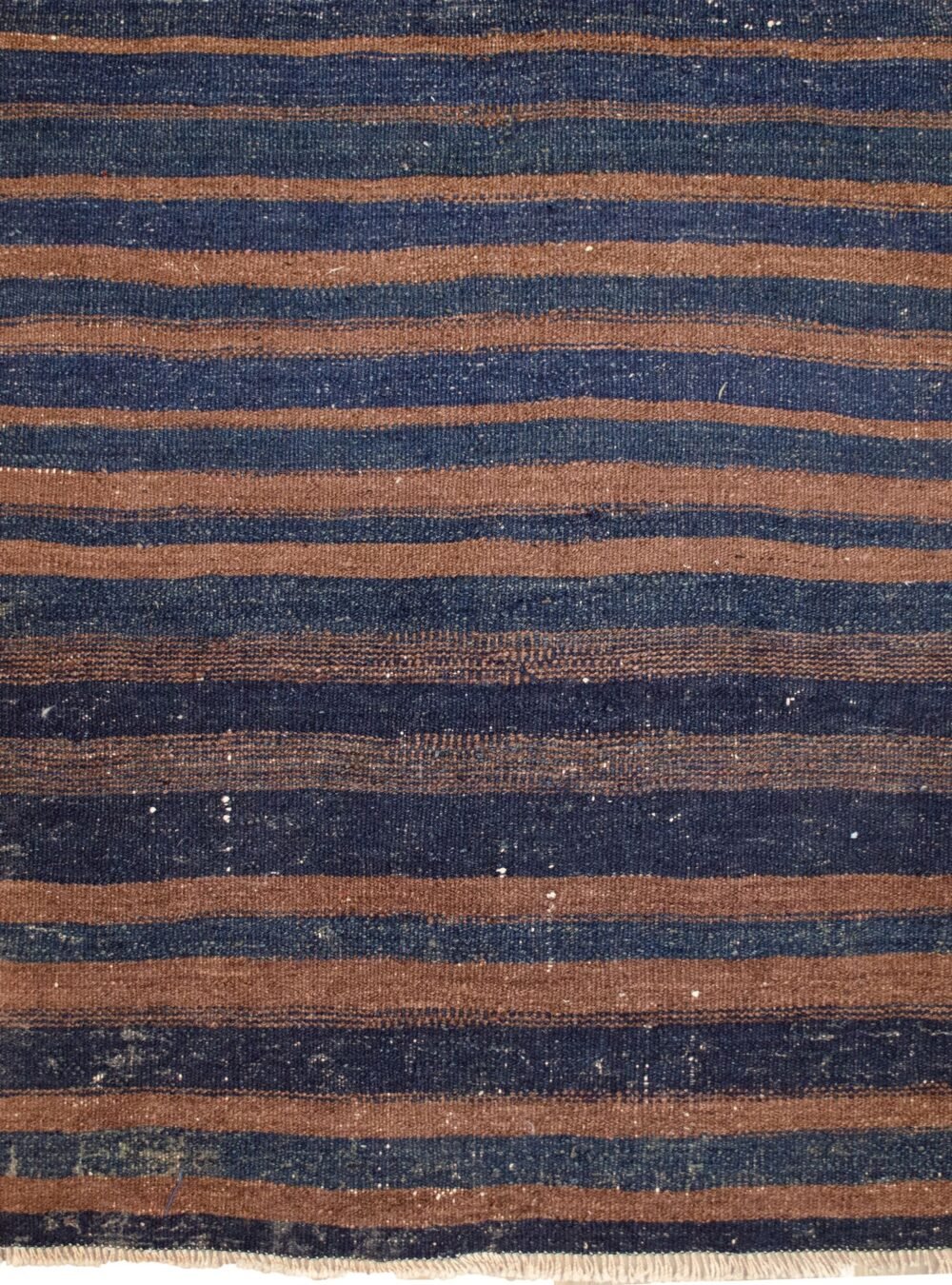 M310-Close-up1 Striped textile in blue and brown