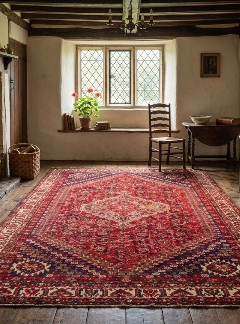13450-Mock shiraz-nomadic-medallion-rug-red-blue.jpg