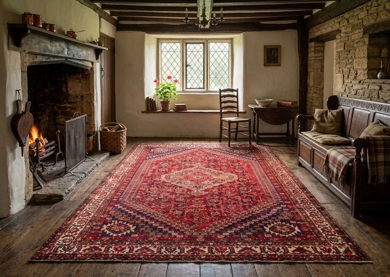 13450-Mock shiraz-nomadic-medallion-rug-red-blue.jpg