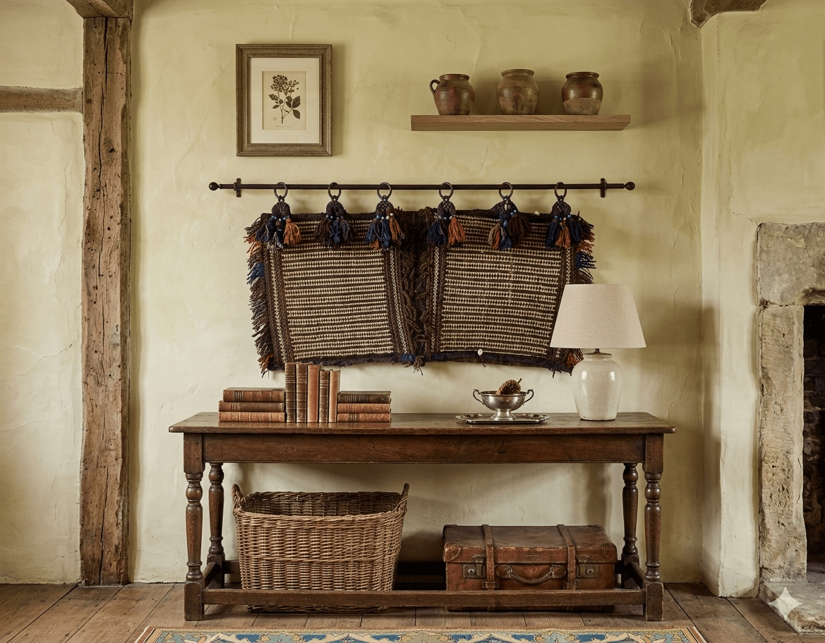 M418 Mock antique-baluch-saddle-bag-cream-moharramat