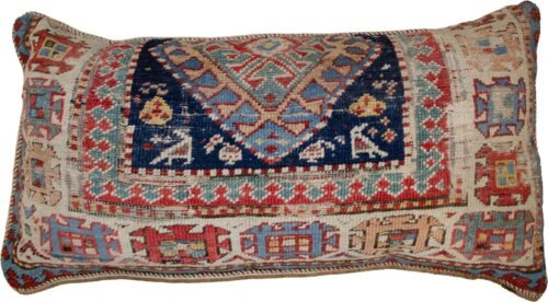 Antique Shirvan Bolster Cushion 81x43cm