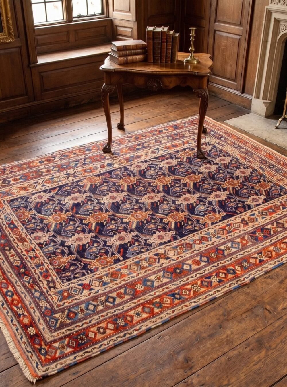 H380-Afshar-166x123cm-mock paisley-design-persian-tribal-carpet.jpg
