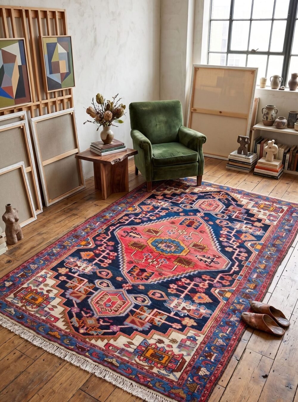 H382-Saveh-197x128cm-mock natural-dye-medallion-rug-saveh.jpg