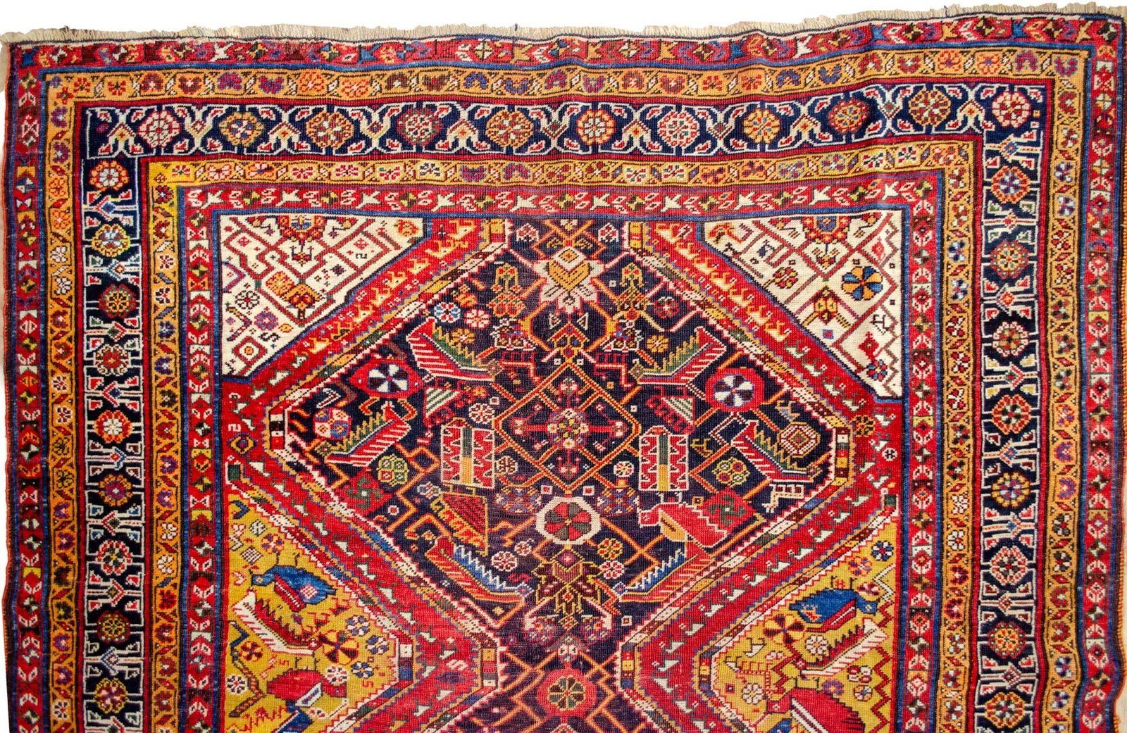 H388-Close-up triple-medallion-tribal-persian-rug.jpg