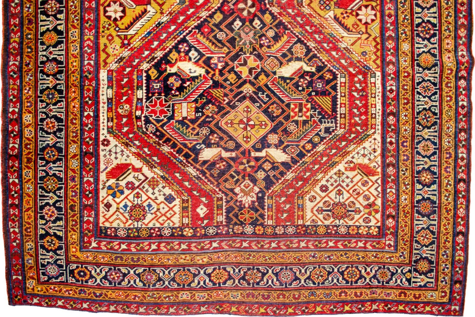 H388-Close-up2 triple-medallion-tribal-persian-rug.jpg